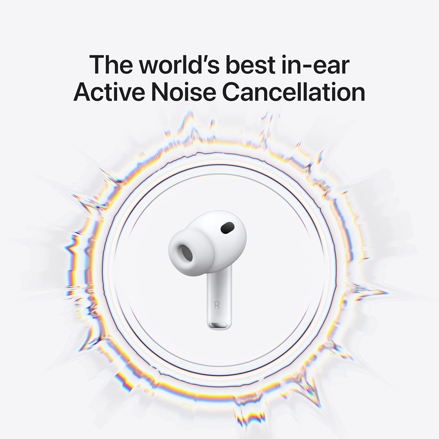 Apple AirPods Pro 3 Wireless Earbuds, Active Noise Cancellation, Live Translation, Heart Rate Sensing, Hearing Aid Feature, Bluetooth Headphones, Spatial Audio, High-Fidelity Sound, USB-C Charging - Image 2