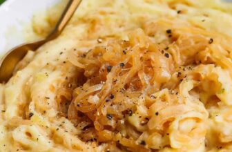 Caramelized Onion Mashed Potatoes Recipe